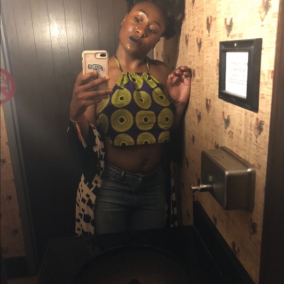 Tie up crop top - Picture 2 of 2